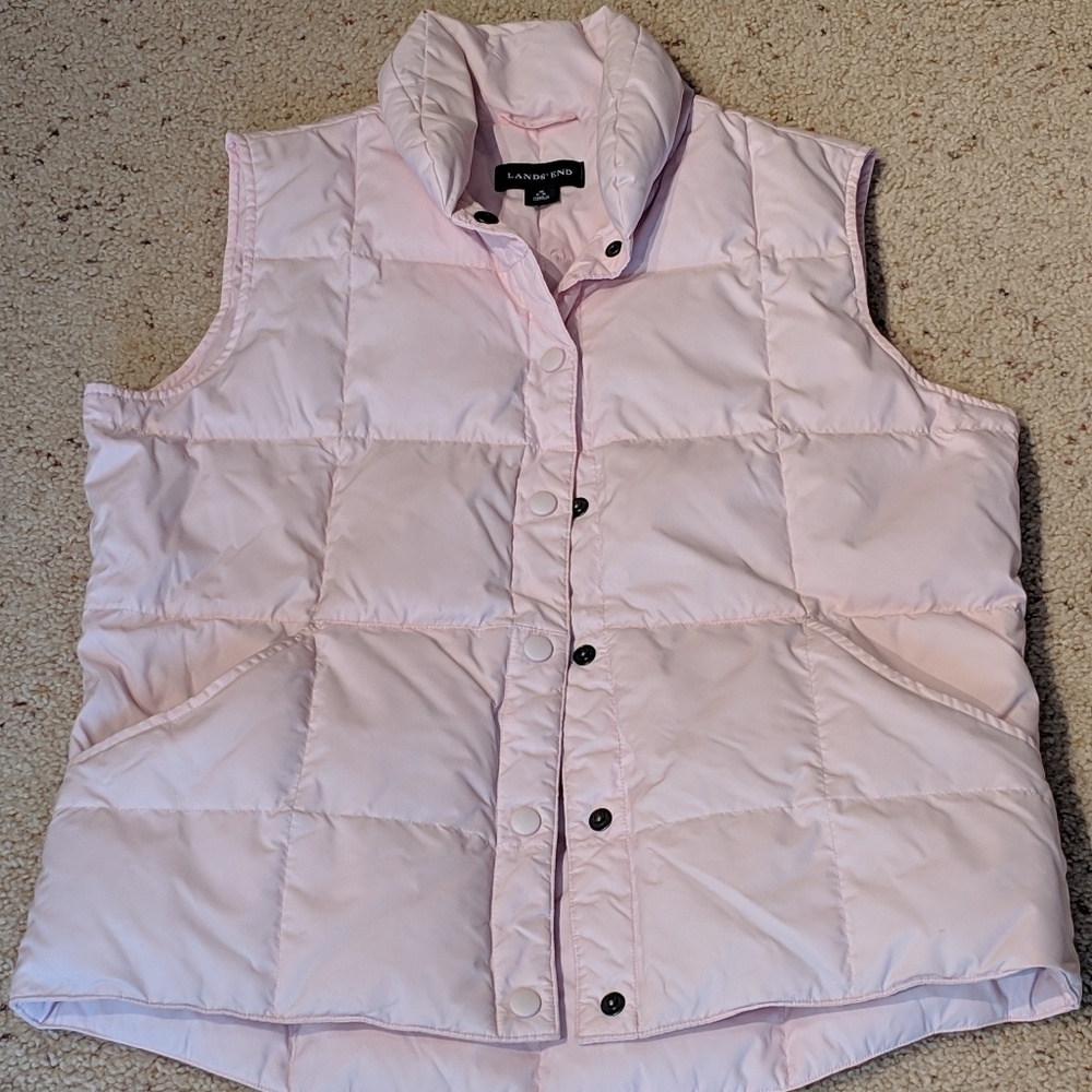 Lands' end puffer vest